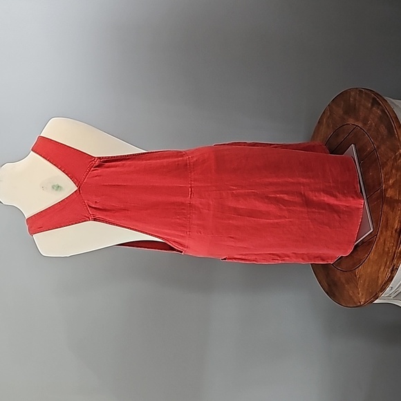 Ladies Twik Rust Color Dress Romper with 2 pockets | Sz M - Picture 3 of 5